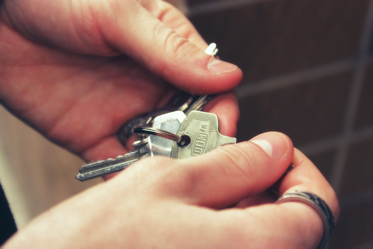 Remise des clés d'un bien financé par crédit immobilier